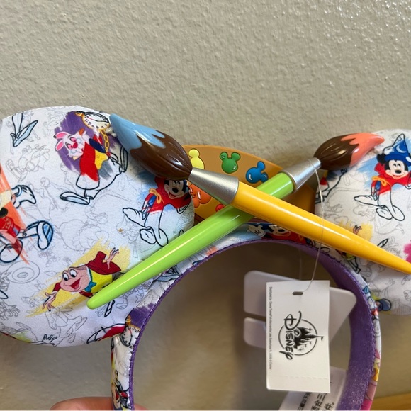NWT - Disney Parks Ink & Paint Mickey Ears - Picture 3 of 6